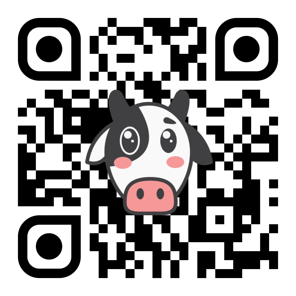 QR code to visit AwkHerd social anxiety app website, scan to join the community for socially awkward people
